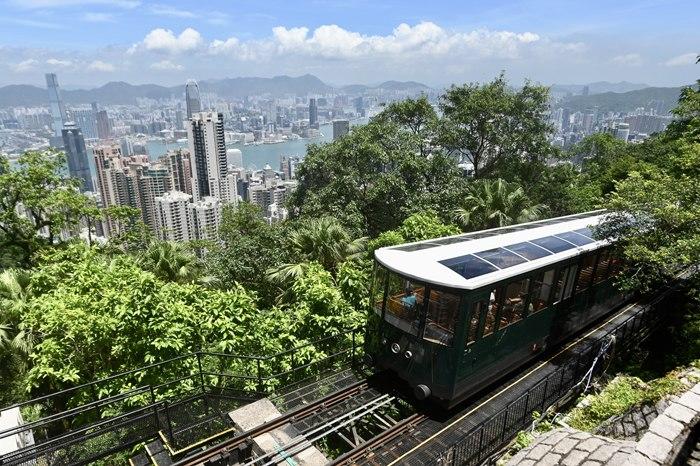 香港山頂纜車升級啟航